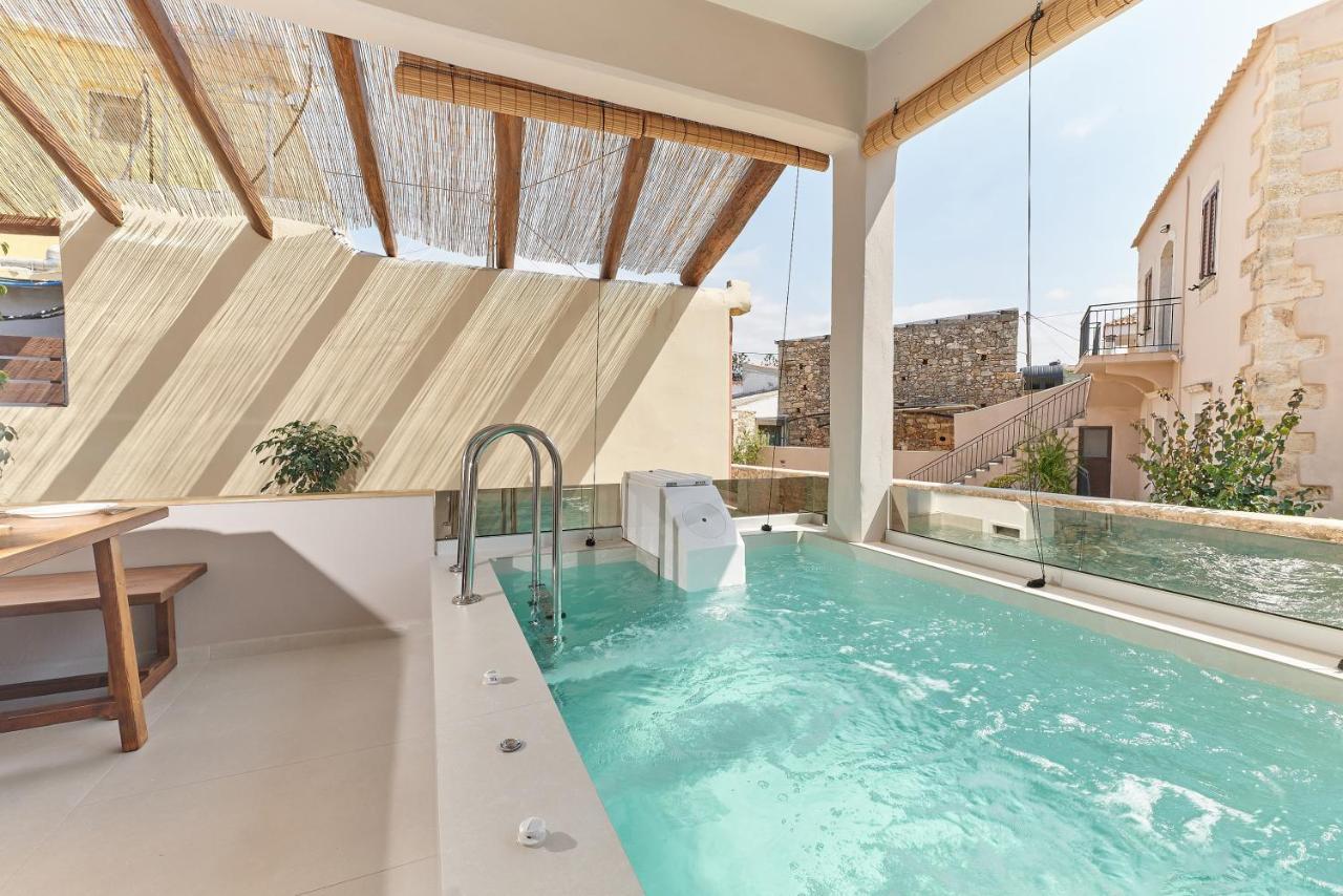 2 Bedroom Villa With Heated Swimming Pool-Spa Whirlpool-Bbq! Melidhónion Exterior foto